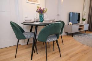 Χώρος καθιστικού στο Albatross Apartment Romantic