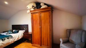 Postel nebo postele na pokoji v ubytování Casa Simona
