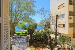 a view of a street from a building at Sea Organ Apartment 1 & Garage for Free - Oldtown in Zadar