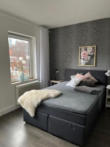 Postel nebo postele na pokoji v ubytování Quartier Lookvenne Wohnung 1
