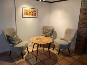 A seating area at Lunkaberg Bed & Breakfast