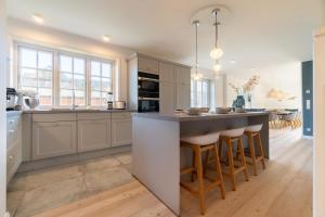 Η κουζίνα ή μικρή κουζίνα στο Landhaus Marie