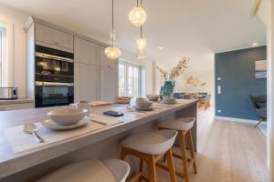 Η κουζίνα ή μικρή κουζίνα στο Landhaus Marie