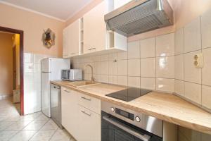 Kuchyň nebo kuchyňský kout v ubytování Apartment Mirela 2145