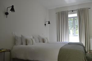 Säng eller sängar i ett rum på Casa Quinta do Crasto
