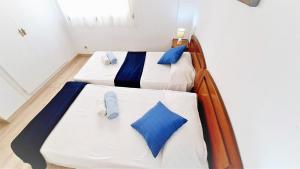 Postel nebo postele na pokoji v ubytování Apartamentos Navarra 08 Familidays
