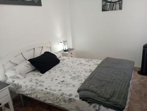 Łóżko lub łóżka w pokoju w obiekcie Apartment in La Zenia