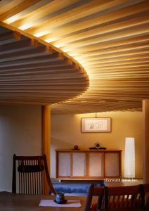 Istumisnurk majutusasutuses Arifuku Onsen Yoshidaya