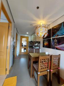 Kuchyň nebo kuchyňský kout v ubytování Xiana's Condotel