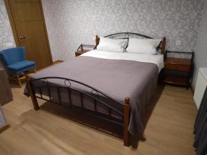 Letto o letti in una camera di Lam Lha