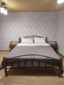 Letto o letti in una camera di Lam Lha