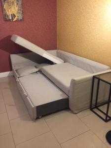 Posteľ alebo postele v izbe v ubytovaní Poznańska Street Apartment