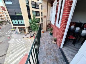 Budynek, w którym mieści się apartament