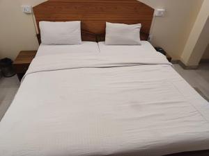 Letto o letti in una camera di Hotel Raghav Palace 1 km Jaipur Junction & Bus Stand Sindhi Camp