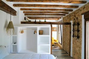 Posteľ alebo postele v izbe v ubytovaní Romantico Apartamento en el Puerto de Denia