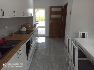 Kuchyňa alebo kuchynka v ubytovaní Apartameny Wiktoria i Nikola w Karwiku