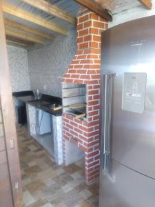 Kuchyň nebo kuchyňský kout v ubytování Farol House