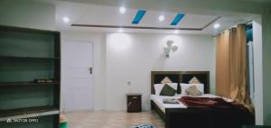Hotel Saspolo skardu客房内的一张或多张床位