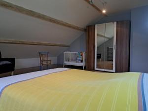 Postel nebo postele na pokoji v ubytování A Vellereux houffalize