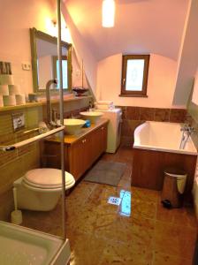 Koupelna v ubytování Bella Nautica Balatonkenese