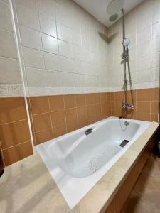 Kúpeľňa v ubytovaní Apartamento Saadia Golf and Beach + 20 fotografií