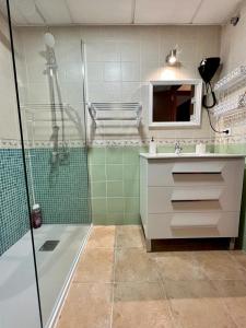 Kúpeľňa v ubytovaní Apartamento Saadia Golf and Beach
