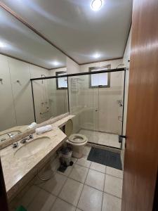 Koupelna v ubytování Locking's Funcinários 5 + 8 fotografií