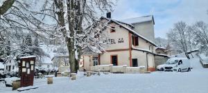 Auberge Des Mésanges v zimě