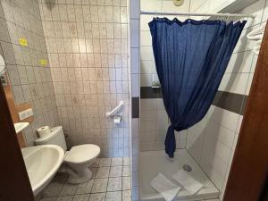 Koupelna v ubytování Auberge Des Mésanges