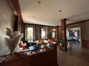 Posezení v ubytování Auberge Des Mésanges