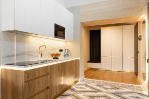 Posteľ alebo postele v izbe v ubytovaní Tatry Residence SPA