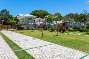 Zahrada ubytování C17A - Seven Heaven Vacation Arraial D'ajuda - Alto da Pitinga - casa 3 suítes