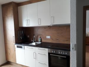A kitchen or kitchenette at Hinterramsebn