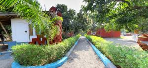 Zahrada ubytování Amraness Luxury Resort Sasan Gir
