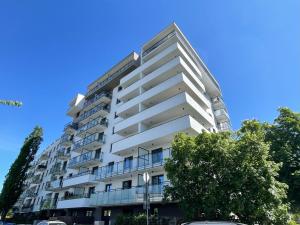 Budynek, w którym mieści się apartament