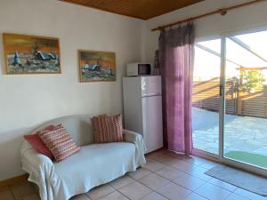 Posteľ alebo postele v izbe v ubytovaní Little Paradise Apartment