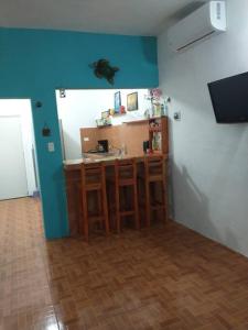 Kuchyň nebo kuchyňský kout v ubytování Casa Merech