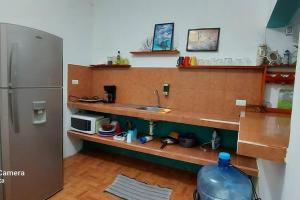 Kuchyň nebo kuchyňský kout v ubytování Casa Merech