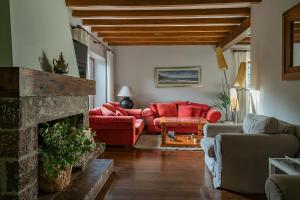 Część wypoczynkowa w obiekcie Excepcional Casa El Olivo