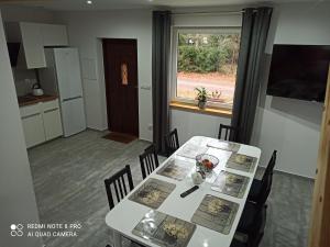 Kuchyňa alebo kuchynka v ubytovaní Apartameny Wiktoria i Nikola w Karwiku
