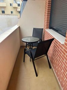 Balkón alebo terasa v ubytovaní Apartamento Moderno con PISCINA Garaje Wifi AC