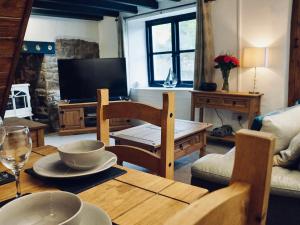 Et opholdsområde på Easterly Cottage