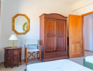 A bed or beds in a room at Seaview Villa