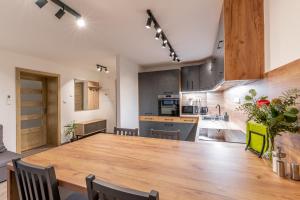 Kuchyňa alebo kuchynka v ubytovaní Apartmány Lucie