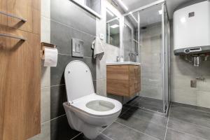 Kúpeľňa v ubytovaní Apartmány Lucie