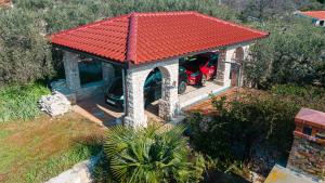 Zahrada ubytování Stone House San Pelegrin