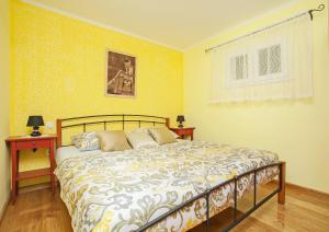 Posteľ alebo postele v izbe v ubytovaní Stone House San Pelegrin