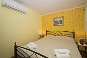 Posteľ alebo postele v izbe v ubytovaní Stone House San Pelegrin