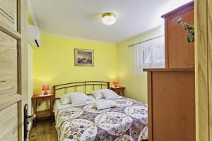 Posteľ alebo postele v izbe v ubytovaní Stone House San Pelegrin