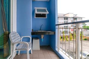 Balkón nebo terasa v ubytování Ratana Hotel Sakdidet, PHUKET TOWN